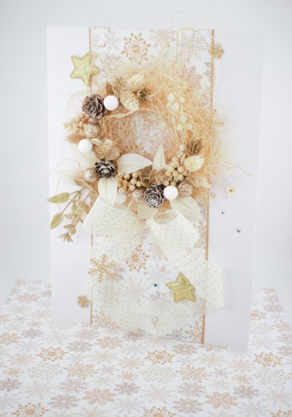 Golden Glimmer Wreath - Image 2